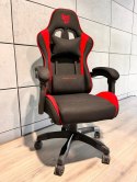 Fotel obrotowy gamingowy HERO ENZO RED FABRIC Prototype