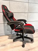 Fotel obrotowy gamingowy HERO ENZO RED FABRIC Prototype