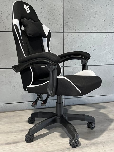 Fotel obrotowy gamingowy HERO ENZO WHITE FABRIC Prototype Fotel obrotowy gamingowy HERO ENZO WHITE FABRIC Prototype
