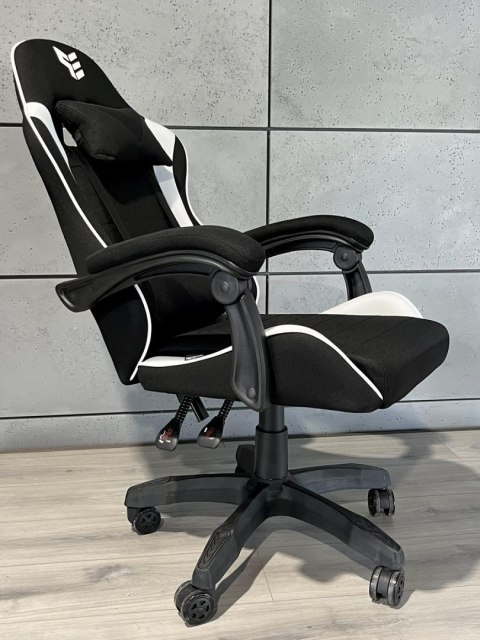 Fotel obrotowy gamingowy HERO ENZO WHITE FABRIC Prototype Fotel obrotowy gamingowy HERO ENZO WHITE FABRIC Prototype