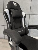 Fotel obrotowy gamingowy HERO ENZO WHITE FABRIC Prototype