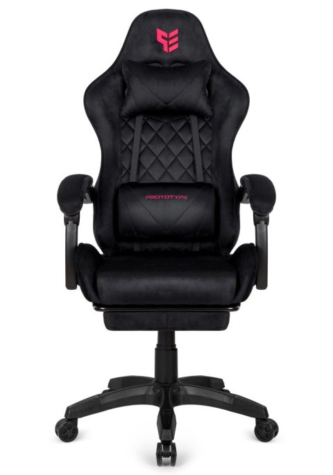 Fotel obrotowy gamingowy HERO POKER PRO BLACK ALCANTARA Prototype Fotel obrotowy gamingowy HERO POKER PRO BLACK ALCANTARA Prototype