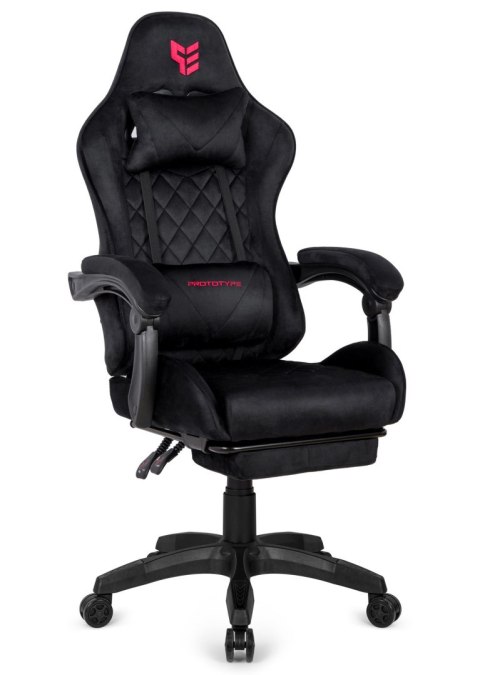 Fotel obrotowy gamingowy HERO POKER PRO BLACK ALCANTARA Prototype Fotel obrotowy gamingowy HERO POKER PRO BLACK ALCANTARA Prototype