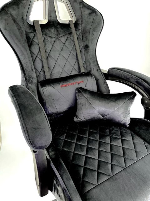 Fotel obrotowy gamingowy HERO POKER PRO BLACK ALCANTARA Prototype Fotel obrotowy gamingowy HERO POKER PRO BLACK ALCANTARA Prototype