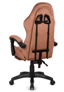 Fotel obrotowy gamingowy HERO POKER PRO BROWN ALCANTARA Prototype
