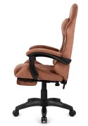 Fotel obrotowy gamingowy HERO POKER PRO BROWN ALCANTARA Prototype