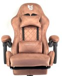 Fotel obrotowy gamingowy HERO POKER PRO BROWN ALCANTARA Prototype