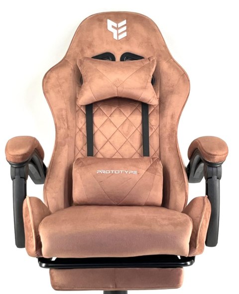 Fotel obrotowy gamingowy HERO POKER PRO BROWN ALCANTARA Prototype Fotel obrotowy gamingowy HERO POKER PRO BROWN ALCANTARA Prototype