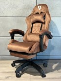 Fotel obrotowy gamingowy HERO POKER PRO BROWN ALCANTARA Prototype
