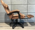 Fotel obrotowy gamingowy HERO POKER PRO BROWN ALCANTARA Prototype