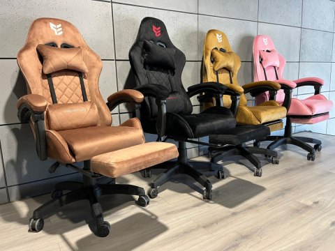 Fotel obrotowy gamingowy HERO POKER PRO BROWN ALCANTARA Prototype Fotel obrotowy gamingowy HERO POKER PRO BROWN ALCANTARA Prototype