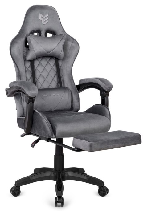 Fotel obrotowy gamingowy HERO POKER PRO GREY ALCANTARA Prototype Fotel obrotowy gamingowy HERO POKER PRO GREY ALCANTARA Prototype