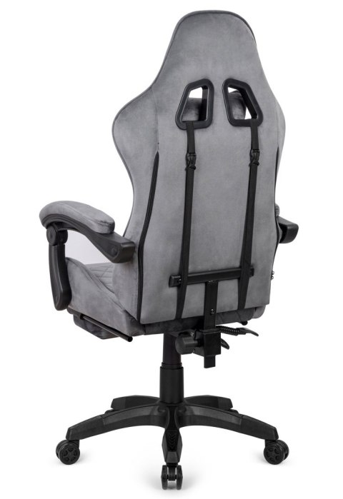 Fotel obrotowy gamingowy HERO POKER PRO GREY ALCANTARA Prototype Fotel obrotowy gamingowy HERO POKER PRO GREY ALCANTARA Prototype