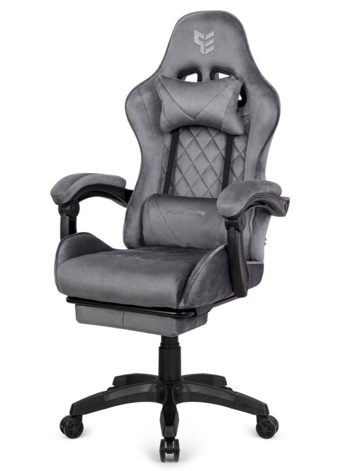 Fotel obrotowy gamingowy HERO POKER PRO GREY ALCANTARA Prototype Fotel obrotowy gamingowy HERO POKER PRO GREY ALCANTARA Prototype