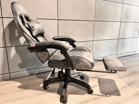 Fotel obrotowy gamingowy HERO POKER PRO GREY ALCANTARA Prototype Fotel obrotowy gamingowy HERO POKER PRO GREY ALCANTARA Prototype