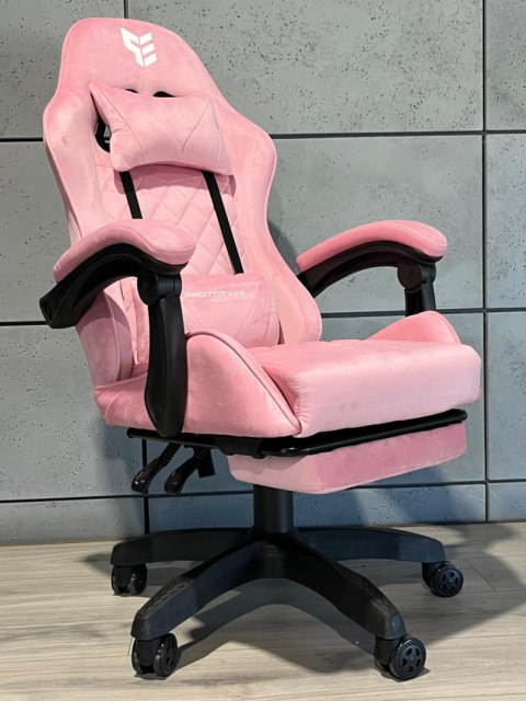 Fotel obrotowy gamingowy HERO POKER PRO PINK SWEET ALCANTARA Prototype Fotel obrotowy gamingowy HERO POKER PRO PINK SWEET ALCANTARA Prototype