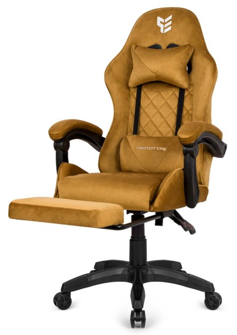 Fotel obrotowy gamingowy HERO POKER PRO SAND ALCANTARA Prototype Fotel obrotowy gamingowy HERO POKER PRO SAND ALCANTARA Prototype