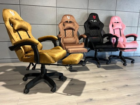 Fotel obrotowy gamingowy HERO POKER PRO SAND ALCANTARA Prototype Fotel obrotowy gamingowy HERO POKER PRO SAND ALCANTARA Prototype
