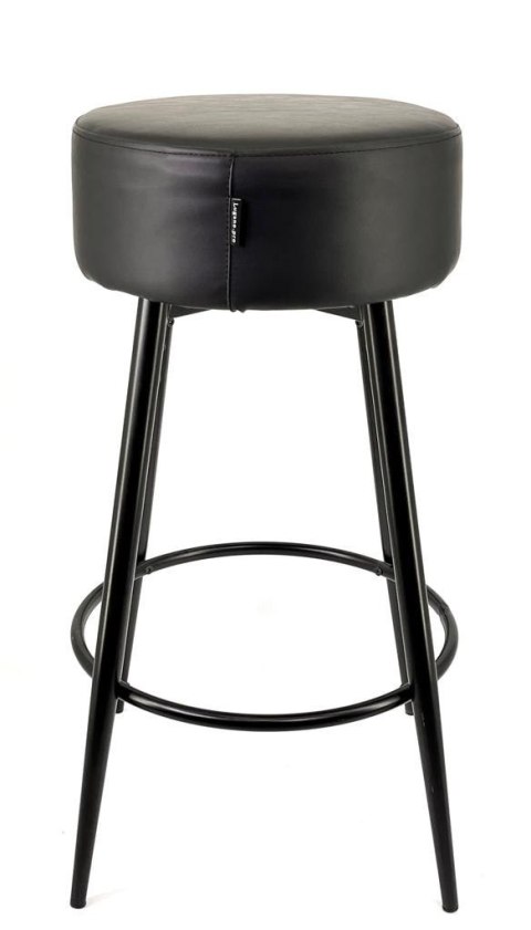 Krzesło barowe ASTI BLACK PU hoker BAR Lugano Krzesło barowe ASTI BLACK PU hoker BAR Lugano