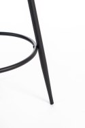 Krzesło barowe ASTI BLACK PU hoker BAR Lugano