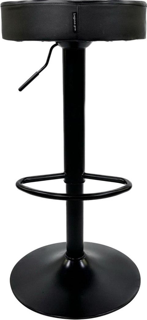 Krzesło barowe SMILE BAR BLACK PU hoker OUTLET Lugano Krzesło barowe SMILE BAR BLACK PU hoker OUTLET Lugano