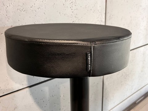 Krzesło barowe SMILE BAR BLACK PU hoker OUTLET Lugano Krzesło barowe SMILE BAR BLACK PU hoker OUTLET Lugano