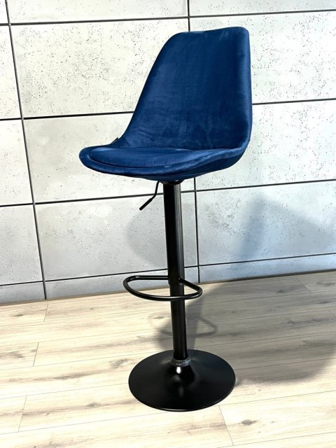 Krzesło barowe SMILE MONZA NICE VELVET hoker Lugano Krzesło barowe SMILE MONZA NICE VELVET hoker Lugano