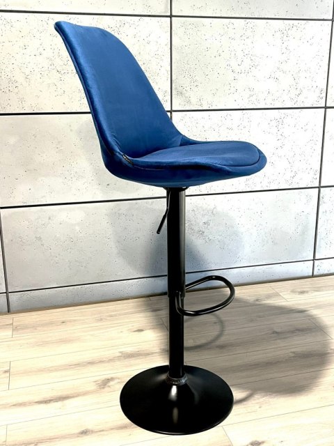 Krzesło barowe SMILE MONZA NICE VELVET hoker Lugano Krzesło barowe SMILE MONZA NICE VELVET hoker Lugano