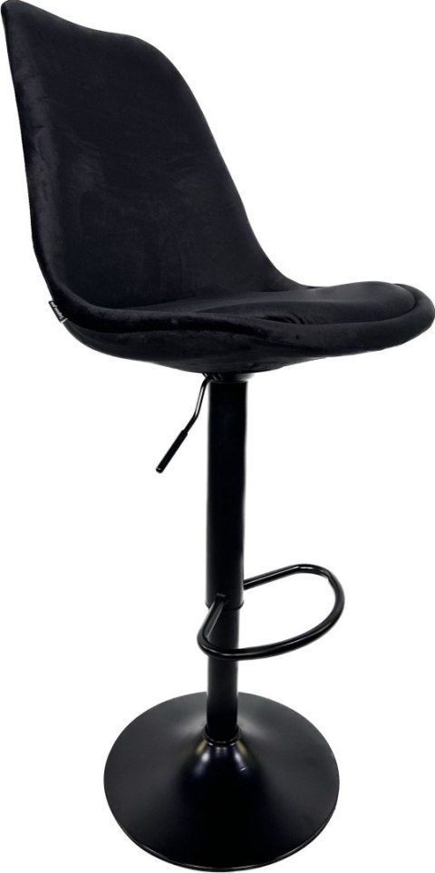 Krzesło barowe SMILE MONZA NICE VELVET hoker Lugano Krzesło barowe SMILE MONZA NICE VELVET hoker Lugano