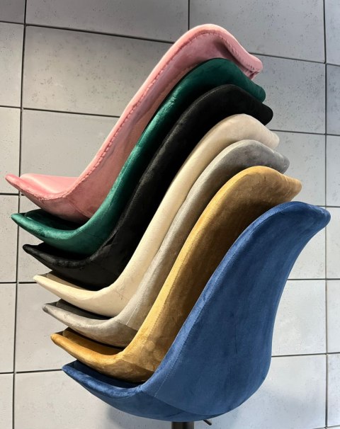 Krzesło barowe SMILE MONZA NICE VELVET hoker Lugano Krzesło barowe SMILE MONZA NICE VELVET hoker Lugano