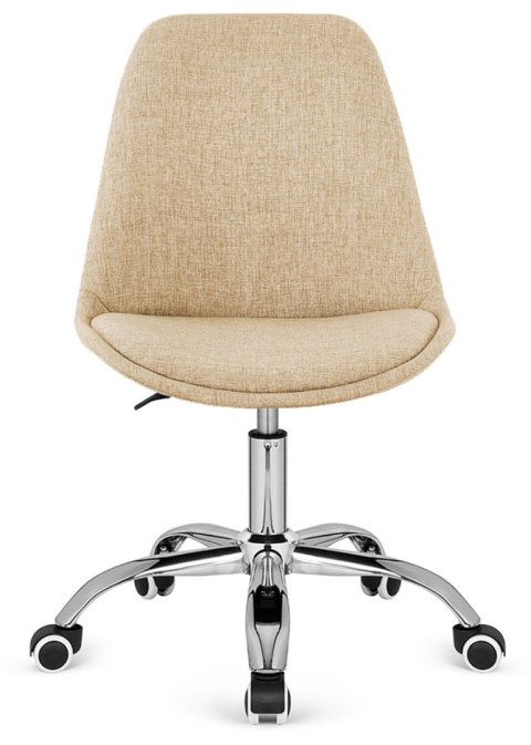 Krzesło obrotowe MONZA OFFICE Beige Fabric Lugano Krzesło obrotowe MONZA OFFICE Beige Fabric Lugano