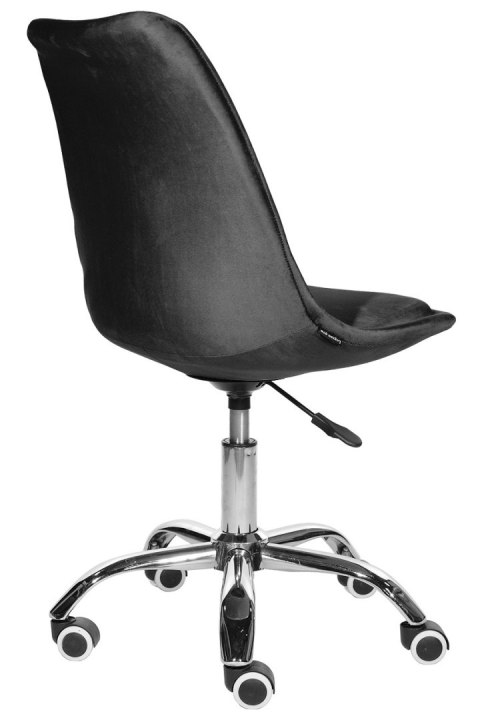 Krzesło obrotowe MONZA OFFICE Black Velvet Lugano Krzesło obrotowe MONZA OFFICE Black Velvet Lugano