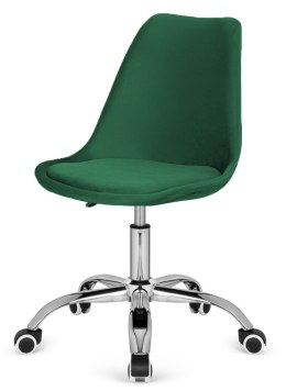 Krzesło obrotowe MONZA OFFICE Green Velvet Lugano