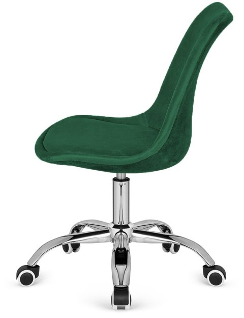 Krzesło obrotowe MONZA OFFICE Green Velvet Lugano Krzesło obrotowe MONZA OFFICE Green Velvet Lugano
