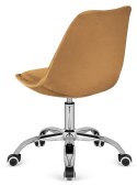 Krzesło obrotowe MONZA OFFICE Trufle Velvet Lugano
