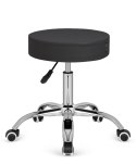 Krzesło obrotowe SIMPLE OFFICE BLACK PU Lugano