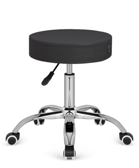 Krzesło obrotowe SIMPLE OFFICE BLACK PU Lugano Krzesło obrotowe SIMPLE OFFICE BLACK PU Lugano