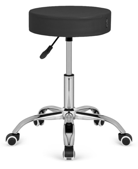 Krzesło obrotowe SIMPLE OFFICE BLACK PU Lugano Krzesło obrotowe SIMPLE OFFICE BLACK PU Lugano