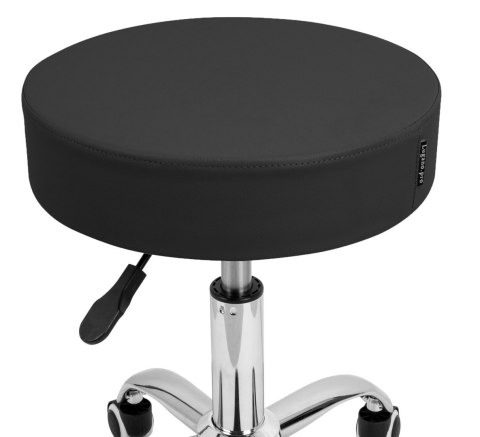 Krzesło obrotowe SIMPLE OFFICE BLACK PU Lugano Krzesło obrotowe SIMPLE OFFICE BLACK PU Lugano