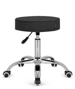 Krzesło obrotowe SIMPLE OFFICE BLACK VELVET Lugano