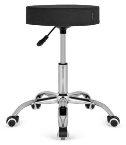 Krzesło obrotowe SIMPLE OFFICE BLACK VELVET Lugano