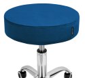 Krzesło obrotowe SIMPLE OFFICE BLUE VELVET Lugano