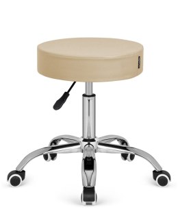 Krzesło obrotowe SIMPLE OFFICE CREAM PU Lugano