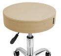 Krzesło obrotowe SIMPLE OFFICE CREAM PU Lugano
