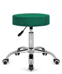 Krzesło obrotowe SIMPLE OFFICE GREEN VELVET Lugano