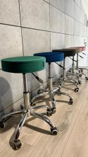 Krzesło obrotowe SIMPLE OFFICE GREEN VELVET Lugano