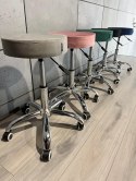 Krzesło obrotowe SIMPLE OFFICE GREY VELVET Lugano
