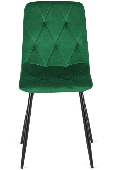 Krzesło tapicerowane BORGO VELVET MATT GREEN Lugano Krzesło tapicerowane BORGO VELVET MATT GREEN Lugano