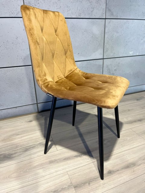 Krzesło tapicerowane BORGO VELVET TRUFLE Lugano Krzesło tapicerowane BORGO VELVET TRUFLE Lugano