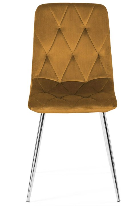 Krzesło tapicerowane BORGO VELVET TRUFLE SILVER Lugano Krzesło tapicerowane BORGO VELVET TRUFLE SILVER Lugano